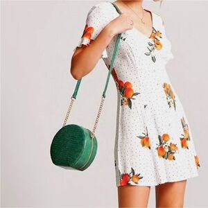 Forever 21 Citrus Skater Dress
